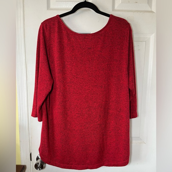 Wishing you a very MAGICAL SEASON  Women’s Embellished Tie Top-Red Tunic… - Picture 4 of 10